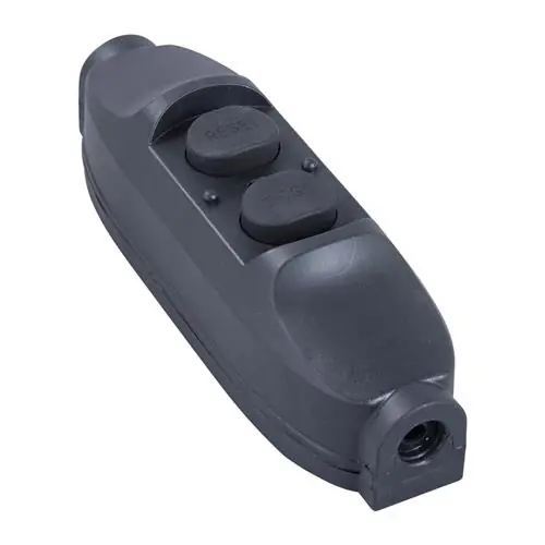 Connectra 57.202 Interrupteur PRCD 30mA - 230V - 16A - IP55 - plus voyant lumineux