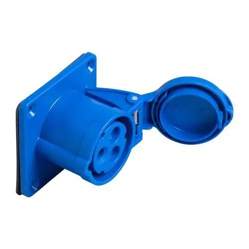 PCE 44.000 WCD encastré CEE 16A - 230V - 3P - IP44 - 6h - bleu