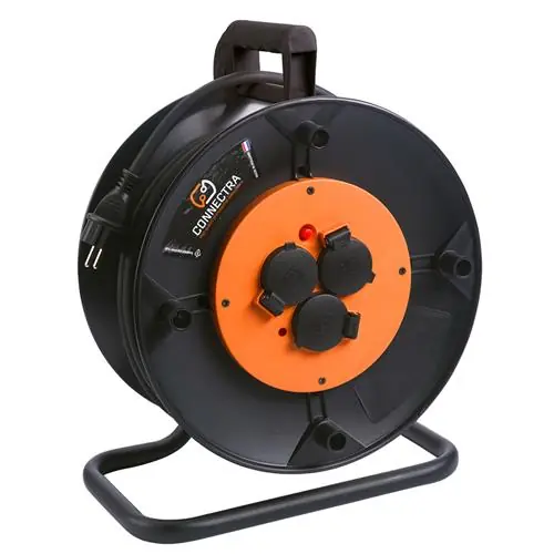 Connectra 47.563.50 Enrouleur de câble XP-PRO.1 - 25m - H07RN-F - 3 G 1.5 mm²