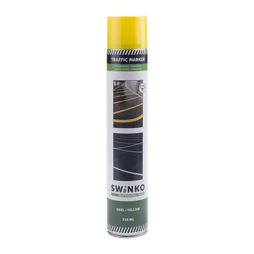 Swinko 24.001.21 Peinture de signalisation 750 ml - jaune
