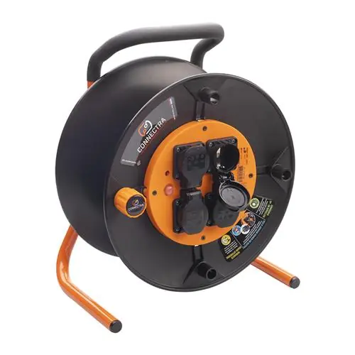 Connectra 47.869.10 Enrouleur de câble EXPERT PRO sans câble