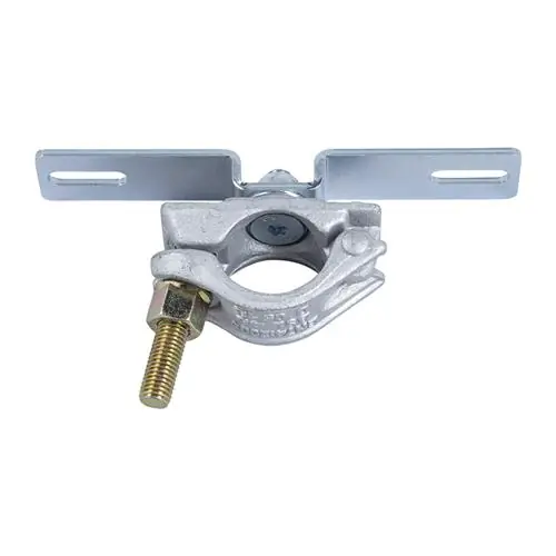Eurolux 70.025.02 Pince d‘échafaudage pour luminaires 2 fentes M10 - 115 à 170 mm