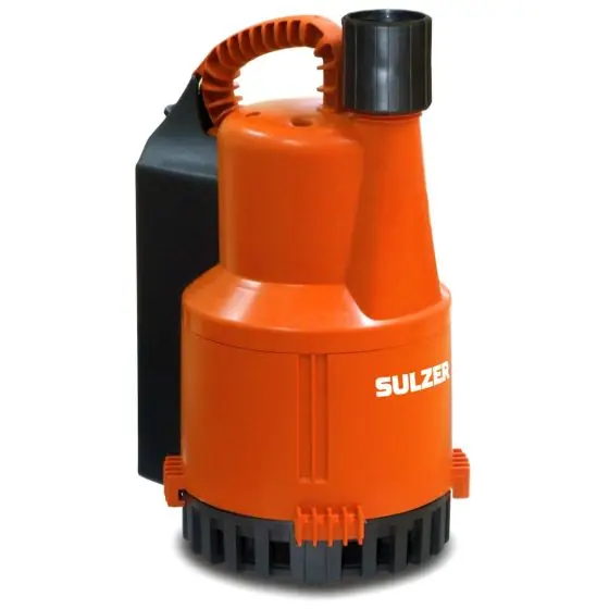 Sulzer 1135059 ABS Robusta 200 C Pompe à eaux sales avec flotteur intégré 8,5 m3/h 230 V