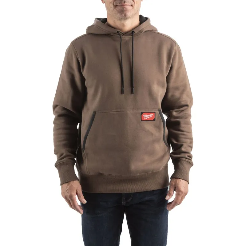 Milwaukee Accessoires 4932493131 Work hoodie midweight brown S 1st