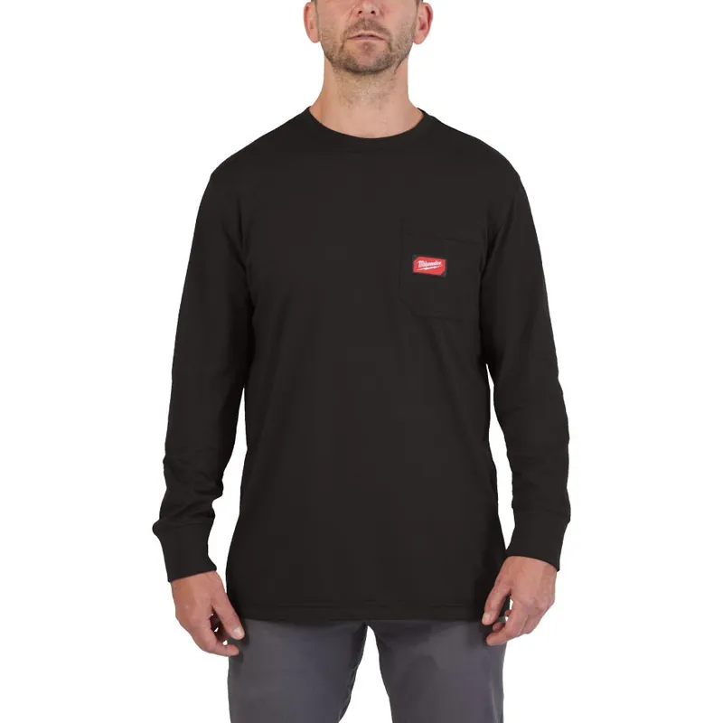Milwaukee Accessoires 4932493034 T-shirt de travail à manches longues noir M 1st