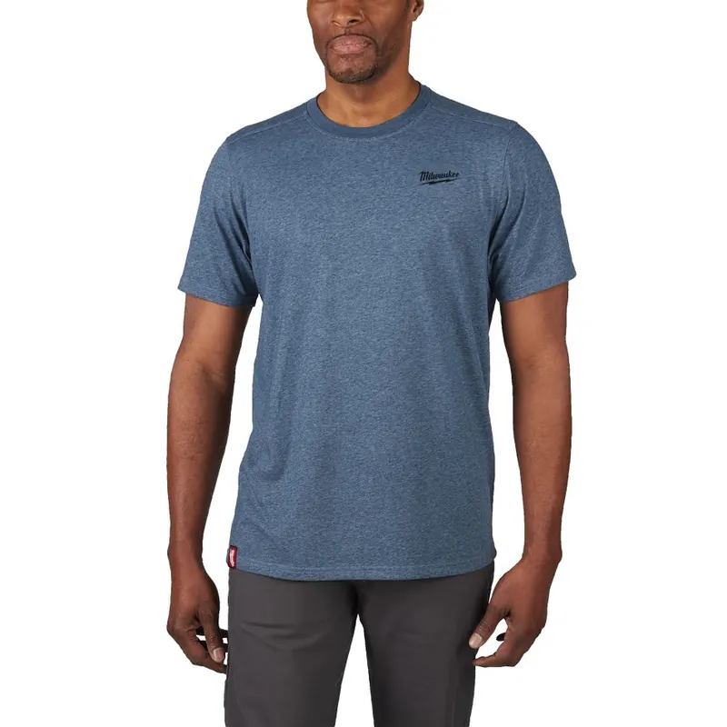 Milwaukee Accessoires 4932492976 T-shirt Hybrid bleu XL 1er
