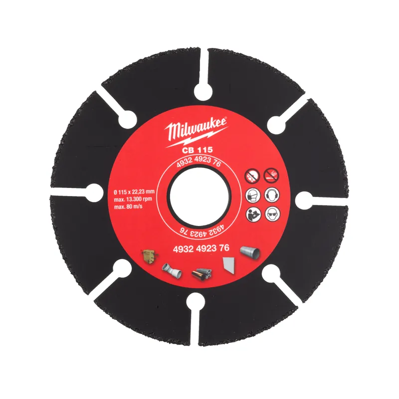 Milwaukee Accessoires 4932492376 Disque à tronçonner en carbure 115 mm