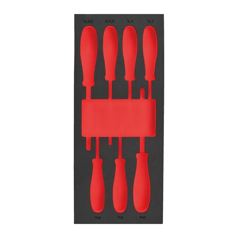 Milwaukee Accessoires 4932493672 Mousse vide Tournevis pour incrustation SL