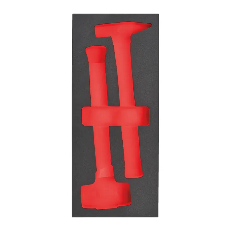 Milwaukee Accessoires 4932493682 Vide Marteau d‘établi en fibre de verre 500g et marteau sans recul 790g (2 pièces)