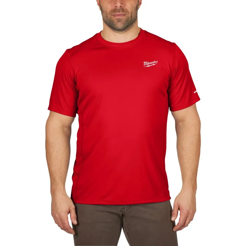 Milwaukee Accessoires 4932493072 T-shirt pour temps chaud rouge XXL 1st