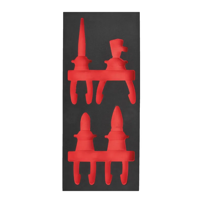 Milwaukee Accessoires 4932493679 Vide Incrustation en mousse Jeu de pinces VDE 1 (4 pièces)