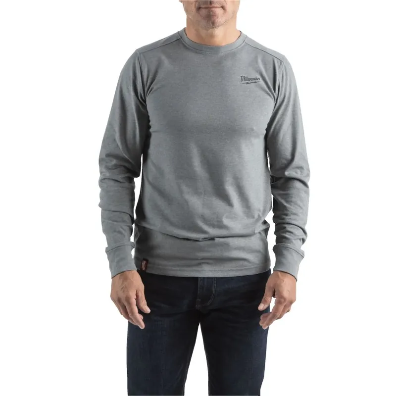 Milwaukee Accessoires 4932492992 T-shirt Hybrid manches longues gris XXL 1st