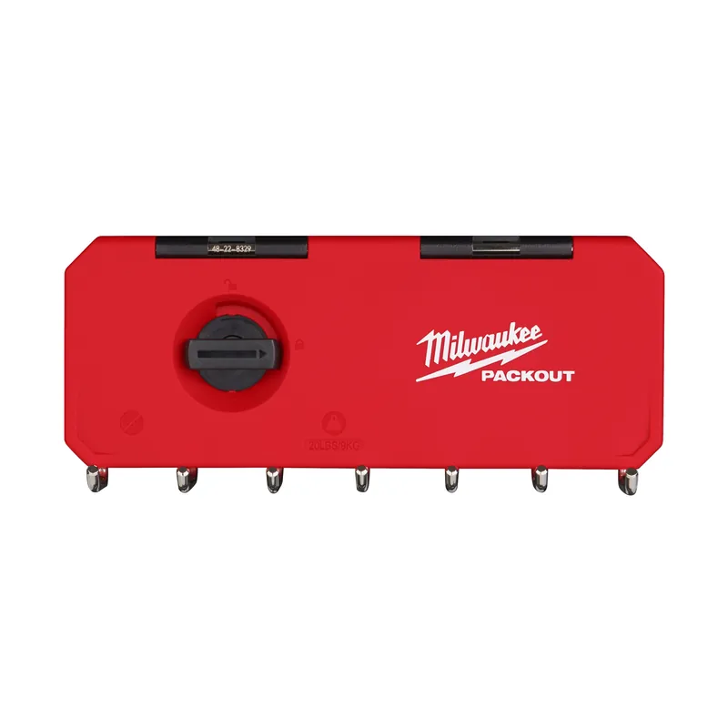 Milwaukee Accessoires 4932493384 PACKOUT™ rangée de crochets étroite