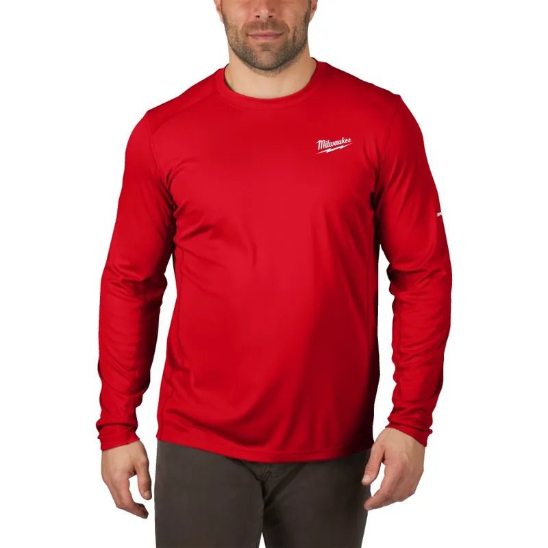 Milwaukee Accessoires 4932493086 T-shirt manches longues rouge XL 1st