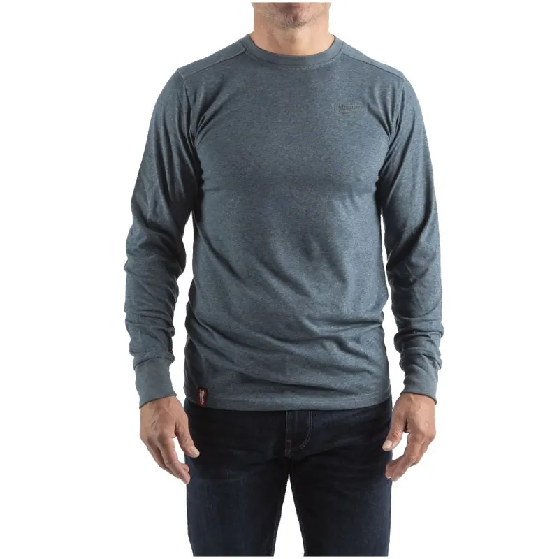 Milwaukee Accessoires 4932492997 T-shirt Hybrid à manches longues bleu XXL 1st