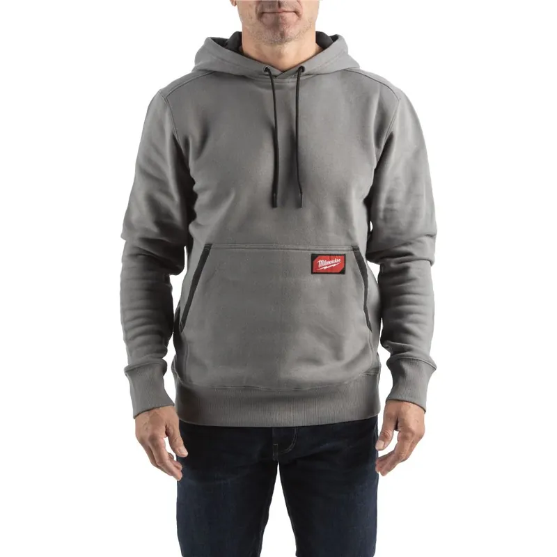 Milwaukee Accessoires 4932493125 Sweat à capuche de travail gris moyen XXL 1st