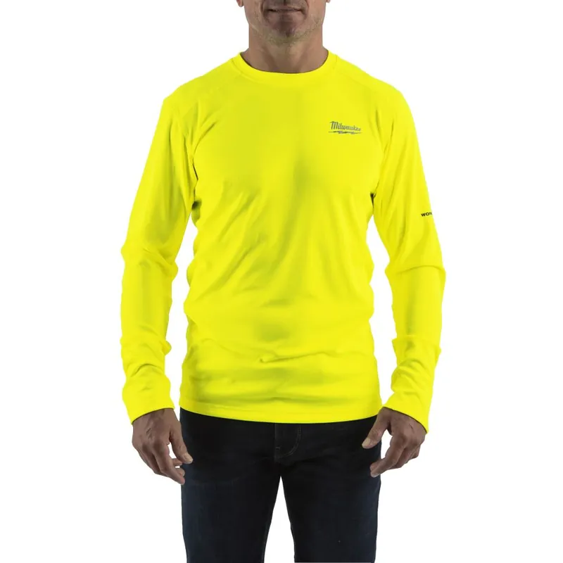Milwaukee Accessoires 4932493091 T-shirt manches longues jaune XL 1st