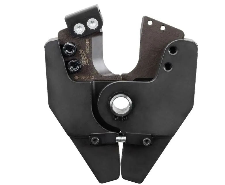 Milwaukee Accessoires 49162773 ACSR Mâchoires de câble renforcées en acier aluminium avec lames