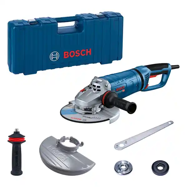 Bosch Bleu 06018C7101 GWS 27-230 PR Meuleuse d‘angle professionnelle 230 mm 2700 W en coffret