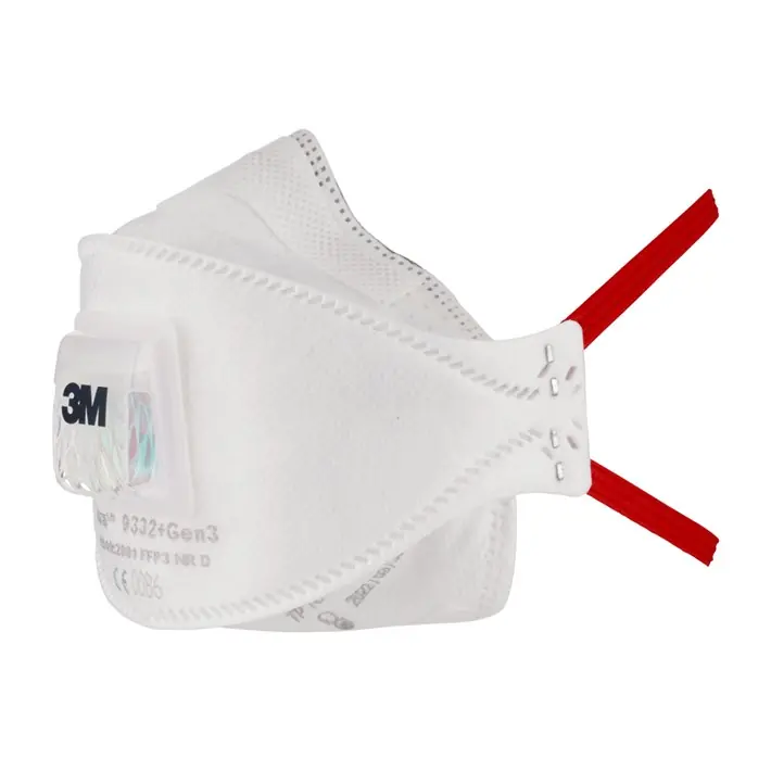 3M 1.21.15.933.30 9332+GEN3 Masques anti-poussière Aura FPP3 + valve 120 pièces