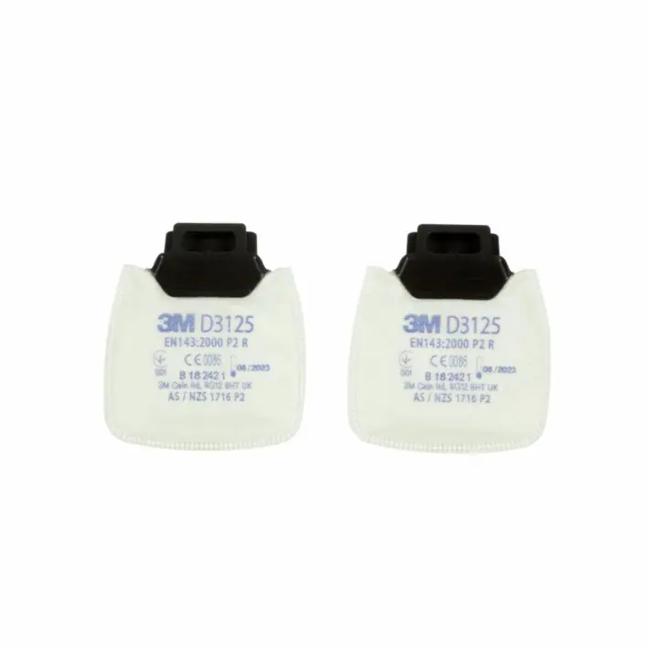 3M 1.21.17.312.50 D3125 3M™ Secure Click™ Filtre à particules, P2 R 40 pièces