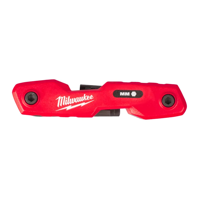 Milwaukee Accessoires 4932493614 Jeu de clés Allen impériales pliables (9 pièces)