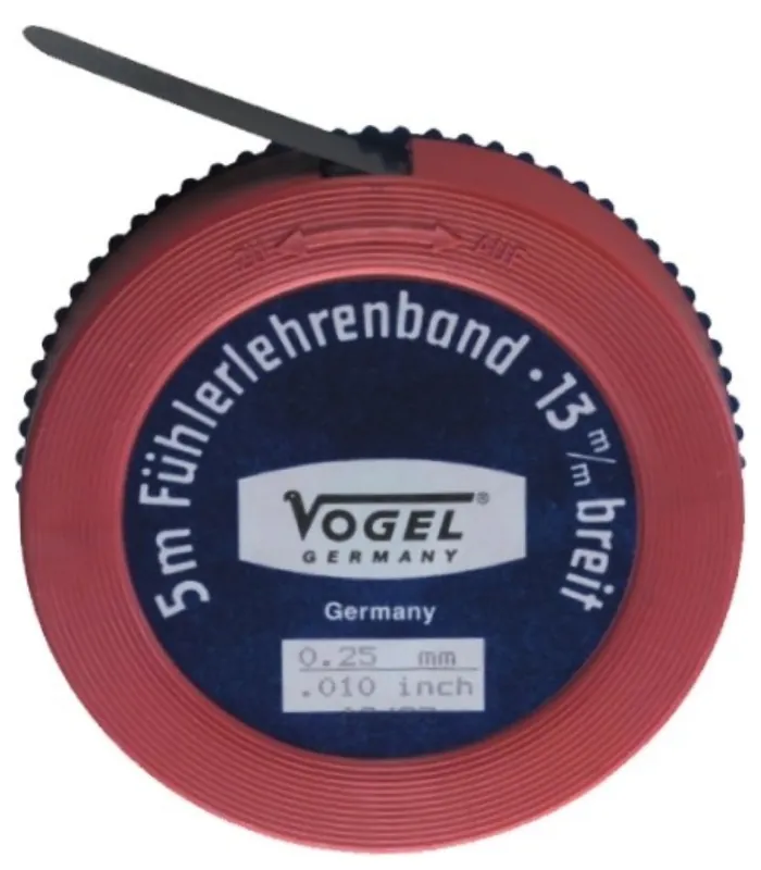 Vogel 455035 Ruban d‘alimentation Acier 5m x 13mm 0.35mm /.014 inch