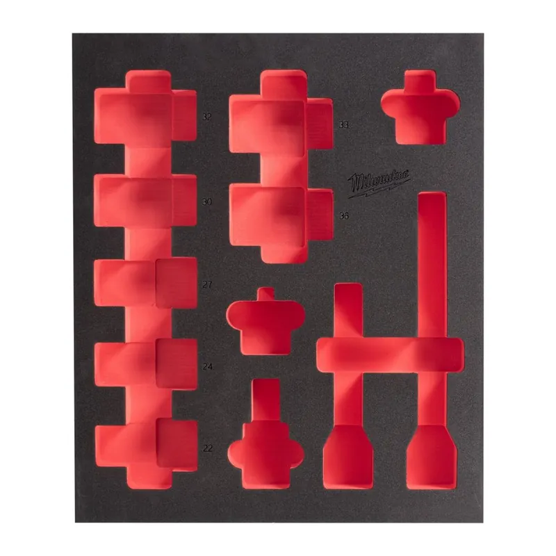 Milwaukee Accessoires 4932493397 Mousse vide pour SHOCKWAVE 3/4" Long Caps