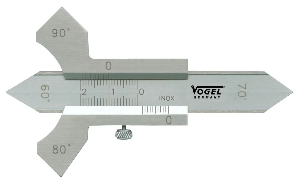 Vogel 474403 Gabarit de soudage acier inoxydable 0-20 mm lasérisé