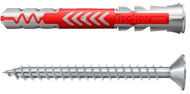 Fischer 538256 Fiche DuoPower 8x65 avec vis 25 pièces