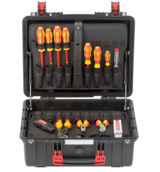 Gedore RED 3301643 R21652089 Mallette d‘électricien 89 pièces