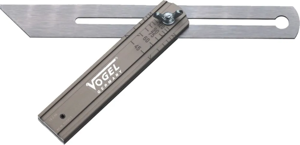Vogel 504853 Crochet pivotant en acier 250mm avec échelle de degrés