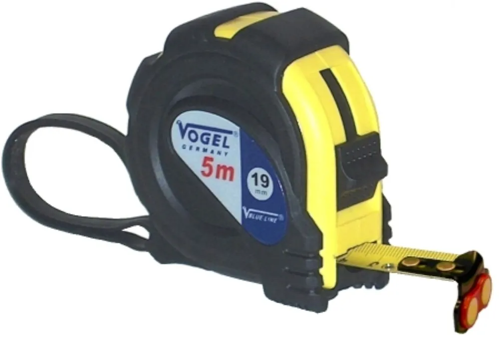 Vogel 141008 Mètre ruban 8m division mm + aimant