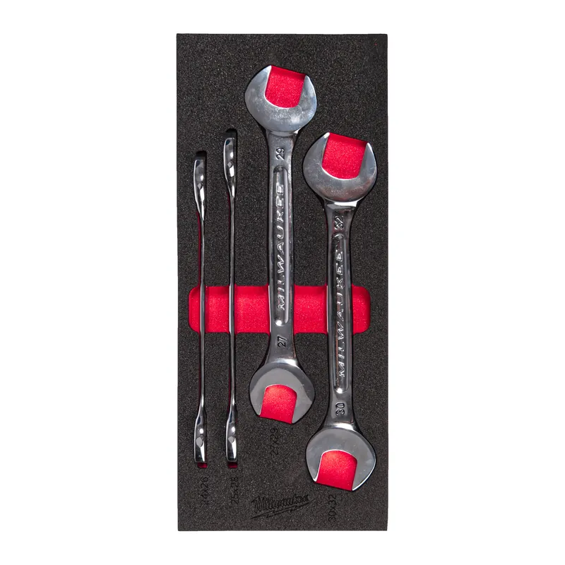 Milwaukee Accessoires 4932493630 Jeu de clés en mousse (4 pièces)