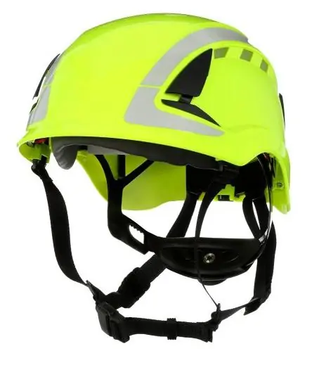 SK0230002-FR20260707-142325-0 3M 7.21.13.514.00 X5014V-CE SecureFit™ Safety Helmet Green Fluor 4 pieces