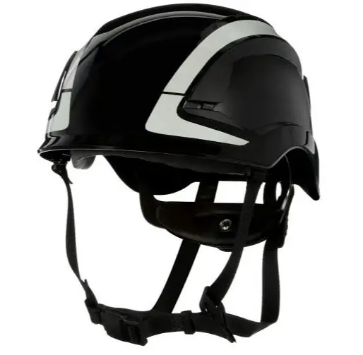 3M X5012V-CE X5012V-CE SecureFit™ Safety Helmet Black 4 pieces