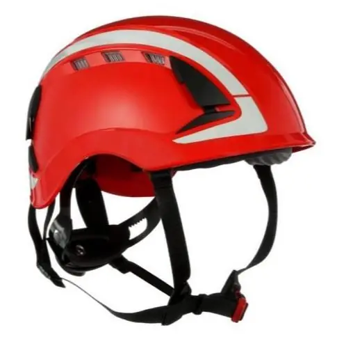 3M 7.21.13.505.00 X5005V-CE SecureFit™ Safety Helmet Rouge 4 pièces