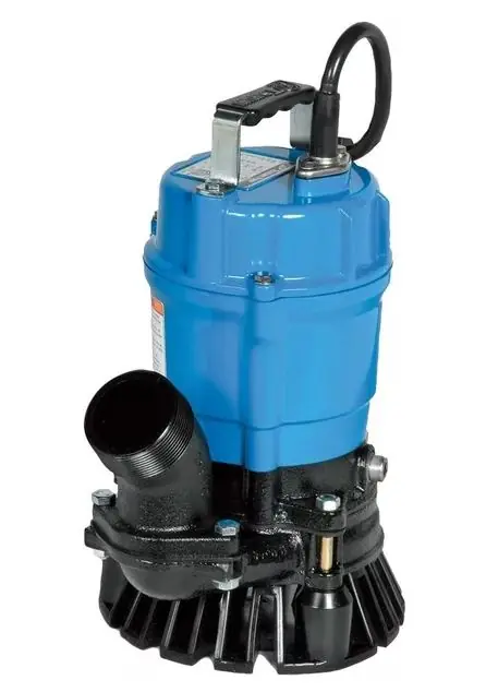 Tsurumi P4009 HSA2.4S Pompe submersible à boue et à sable contenant de l‘eau