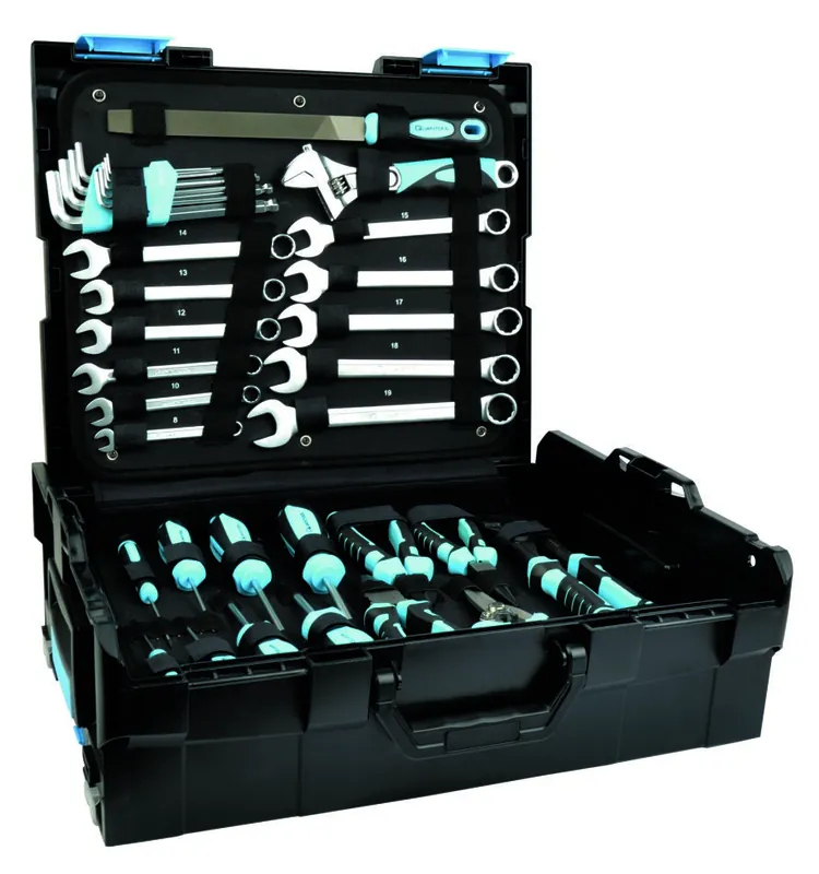 Brüder Mannesmann Q25006 Q25006 Kit d‘outils Quantool 153 pièces L-Boxx