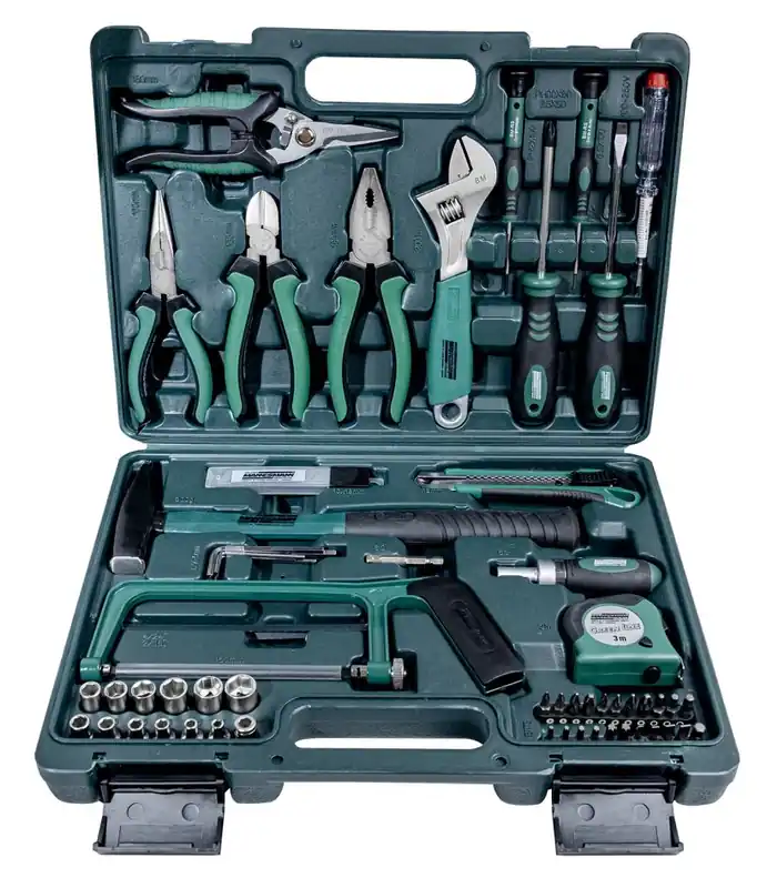 Brüder Mannesmann 29074 Mallette d‘outils 74 pièces