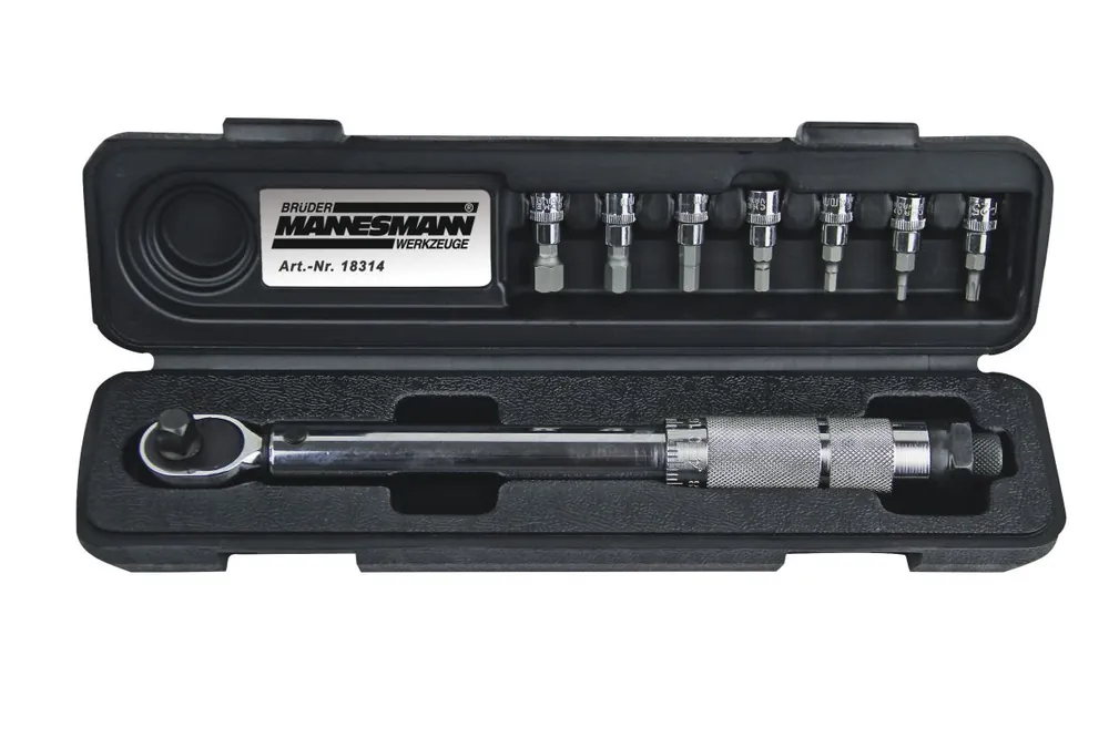 Brüder Mannesmann 18314 Clé dynamométrique 5-25 Nm 1/4"