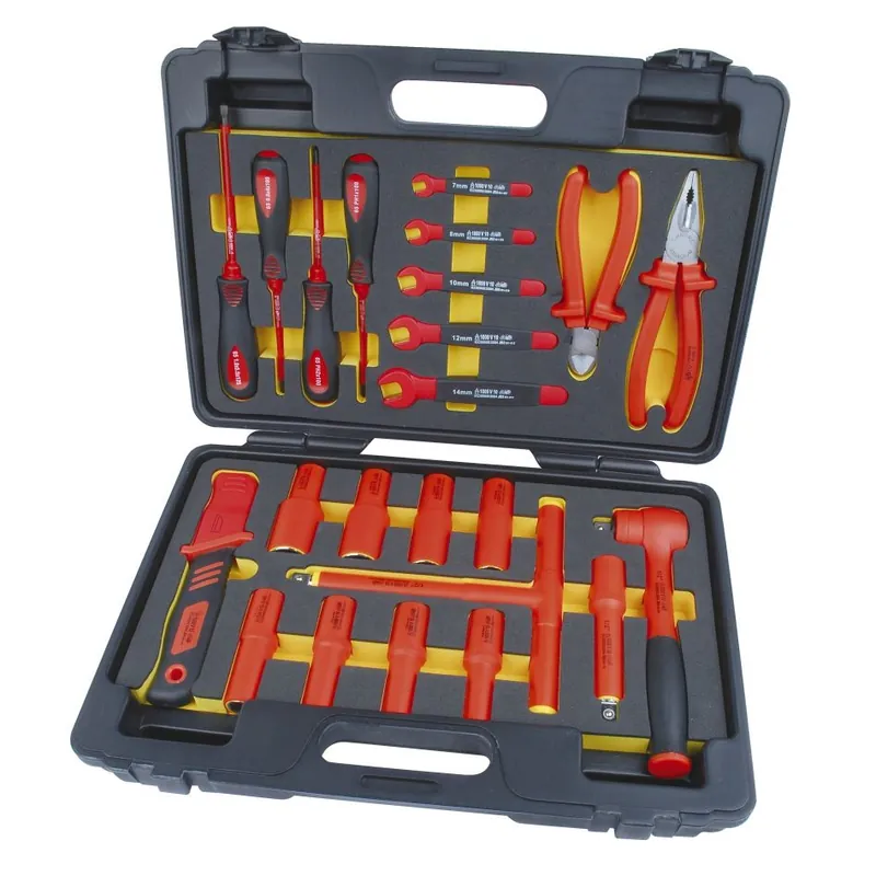 Brüder Mannesmann 11212 Jeu d‘outils VDE 24 pièces