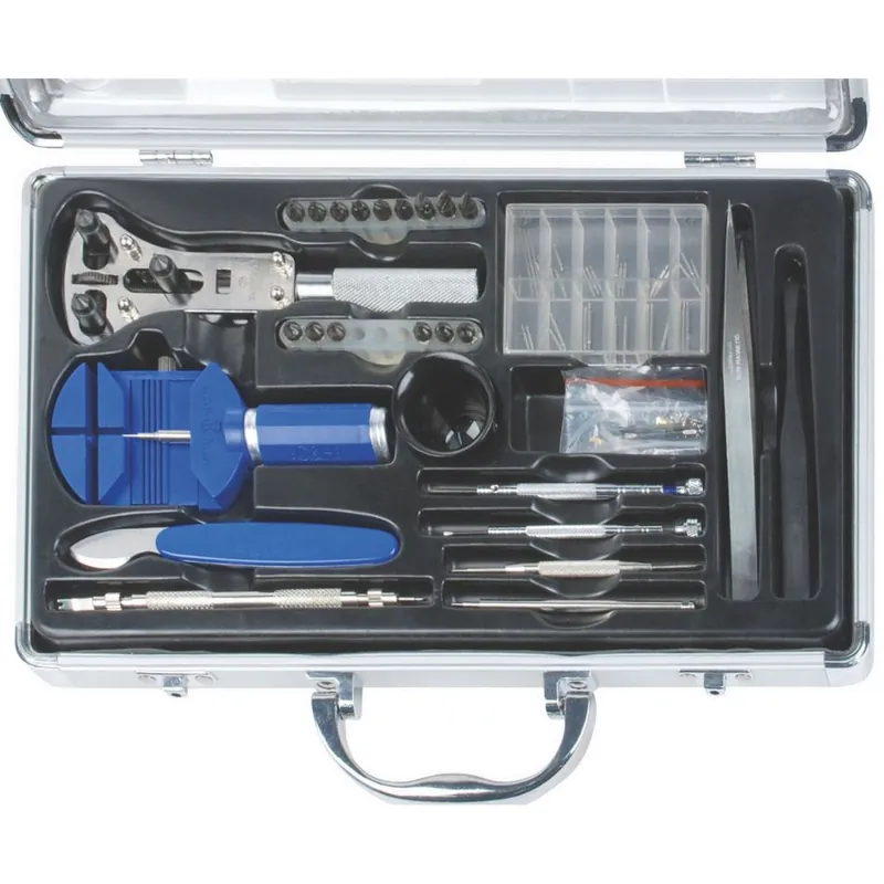 Brüder Mannesmann 11760 Set d‘outils d‘horlogerie 21 pièces