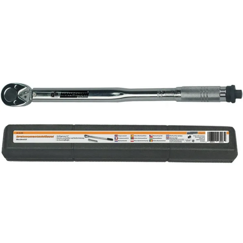 Brüder Mannesmann 183 183 Clé dynamométrique 40-210 Nm 1/2"