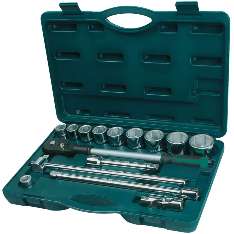 Brüder Mannesmann 2065 Jeu de douilles 15 pièces 3/4"