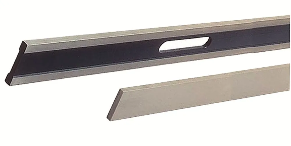MIB 07076011 Règle en acier 1000x60x12 mm acier lisse