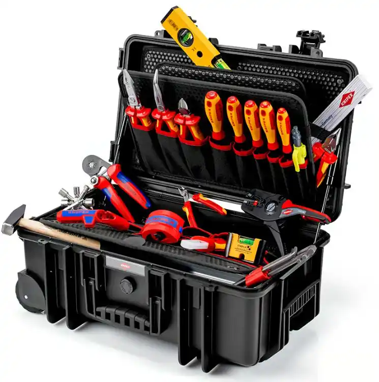 Knipex 00 21 33 E Robust26 Move Electro tool case 22-piece