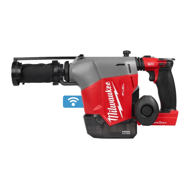 Milwaukee 4933493532 Marteau sans fil FUEL™ 18V sans batteries ni chargeur avec aspiration intégrée des poussières.
