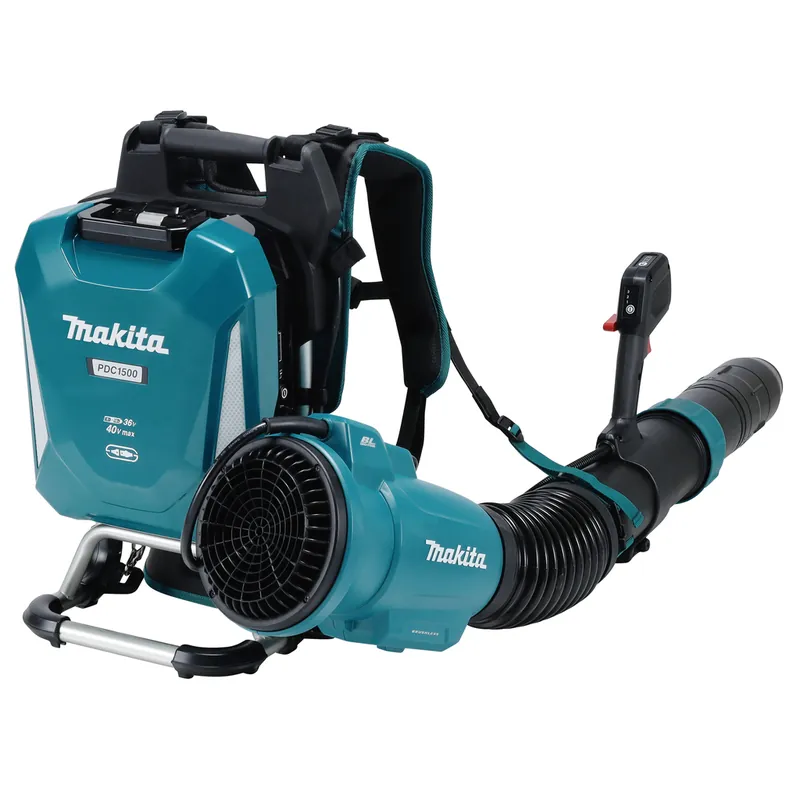 Makita UB004CZNL1 ConnectX Souffleuse à feuilles dorsale 36 V avec batterie PDC1500 Back