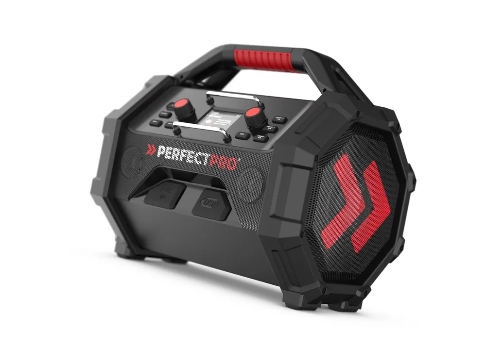 PerfectPro OCT-18V Radio de chantier Rocktagon 18V